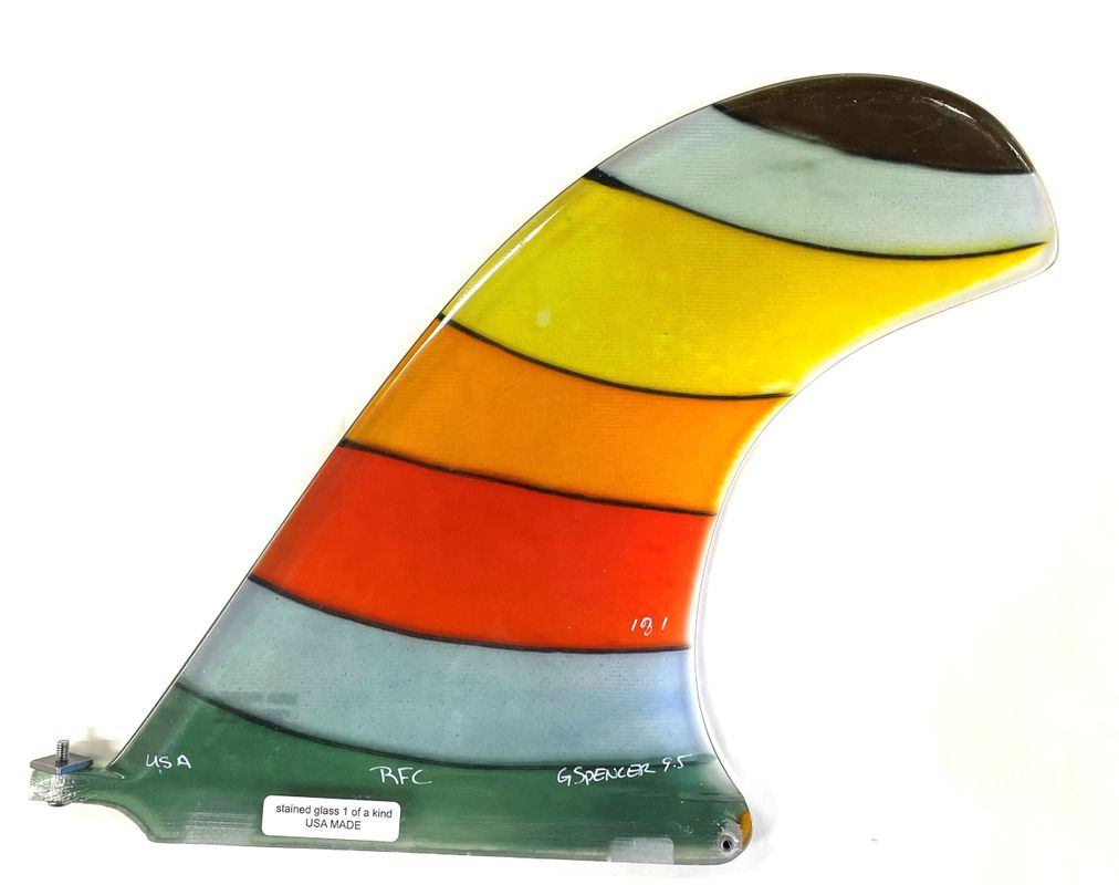 Stained Glass fins